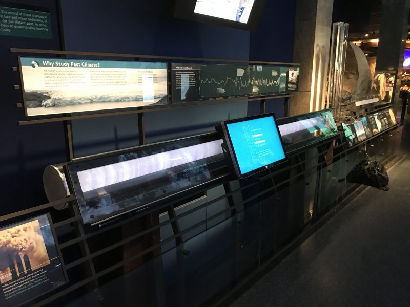 iWall Interactive Ice Core Exhibit Helps Visitors Explore 100,000 Years